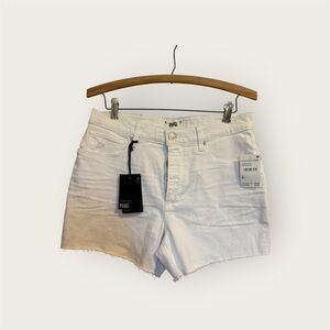 Paige Harlow White Shorts